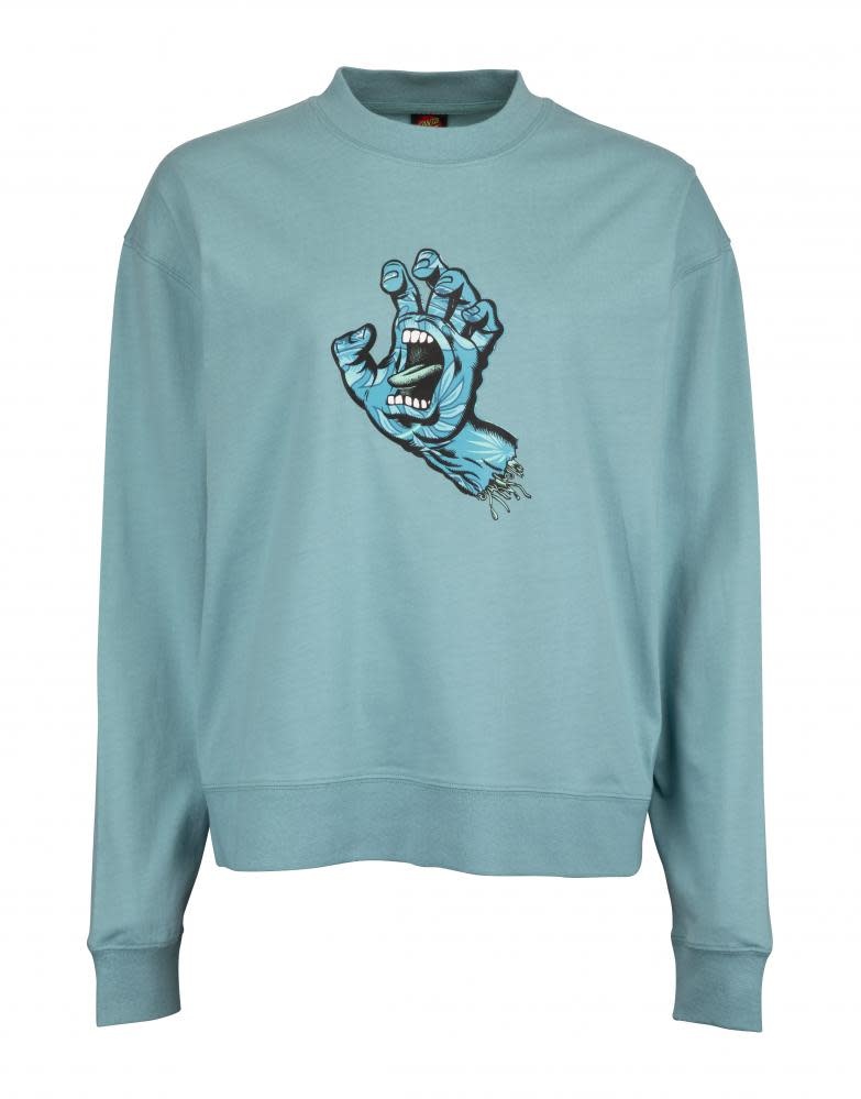 Cabana Hand Crew Hoodie Turquoise 2023