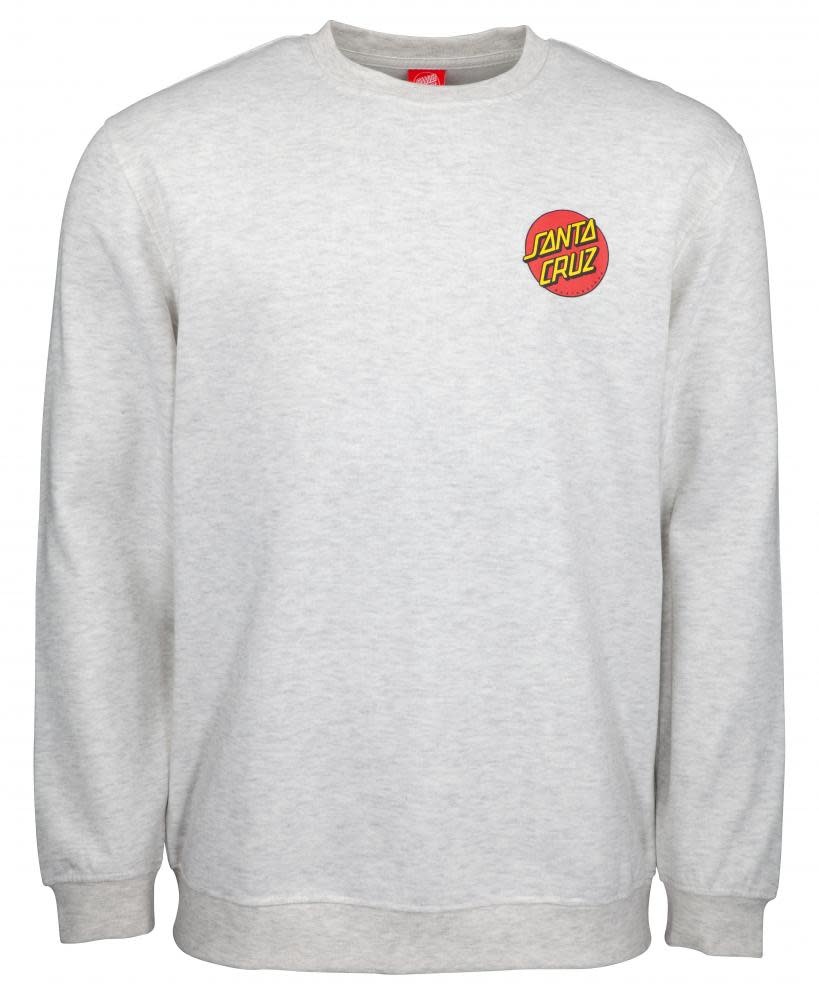 Classic Dot Chest Crew Athletic Heather Sweater 2023