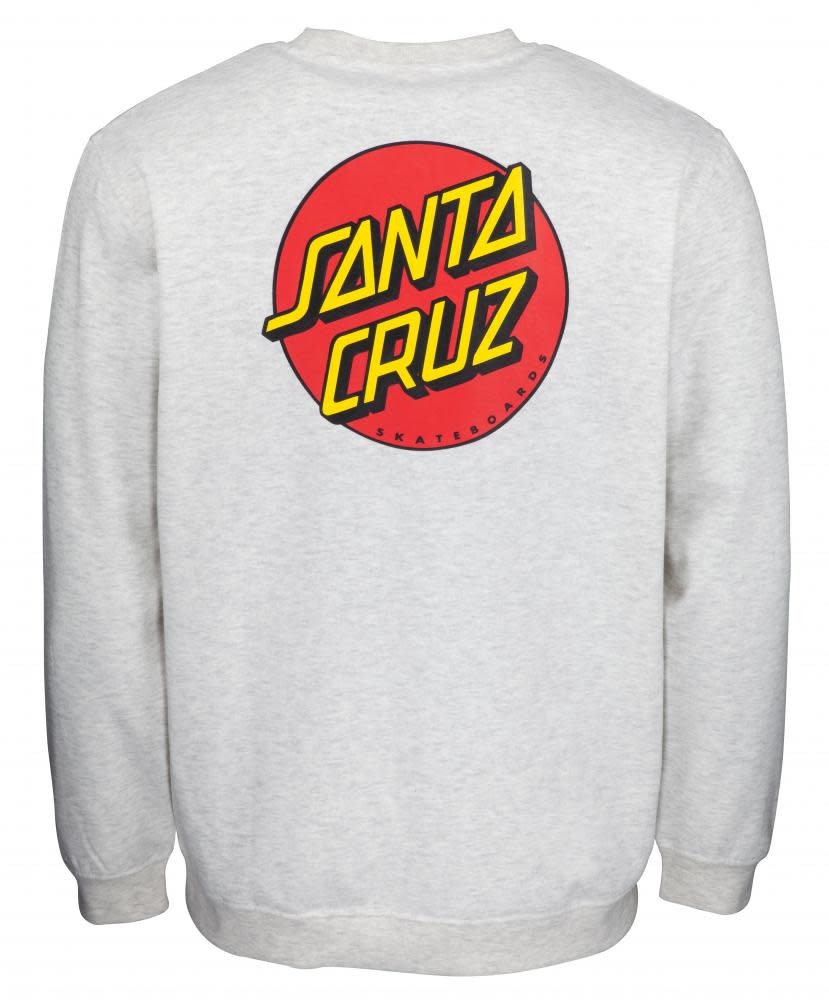 Classic Dot Chest Crew Athletic Heather Sweater 2023