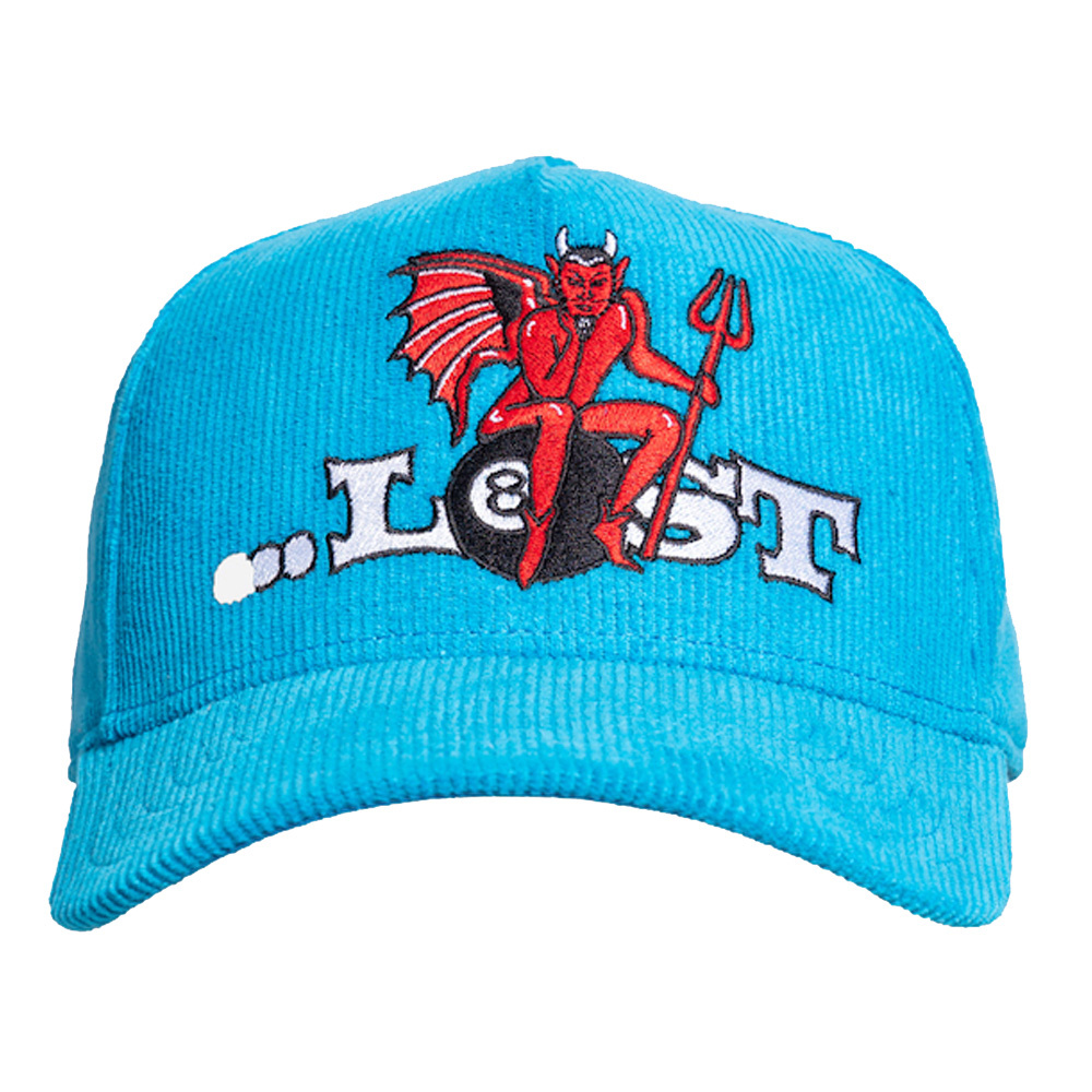 8 Ball Corduroy Blue Cap 2023