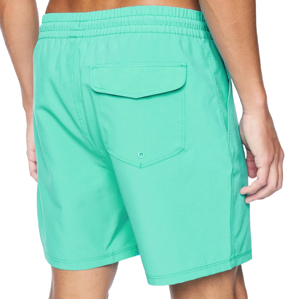 17' One And Only Solid Volley Aurora Green Boardshort 2023