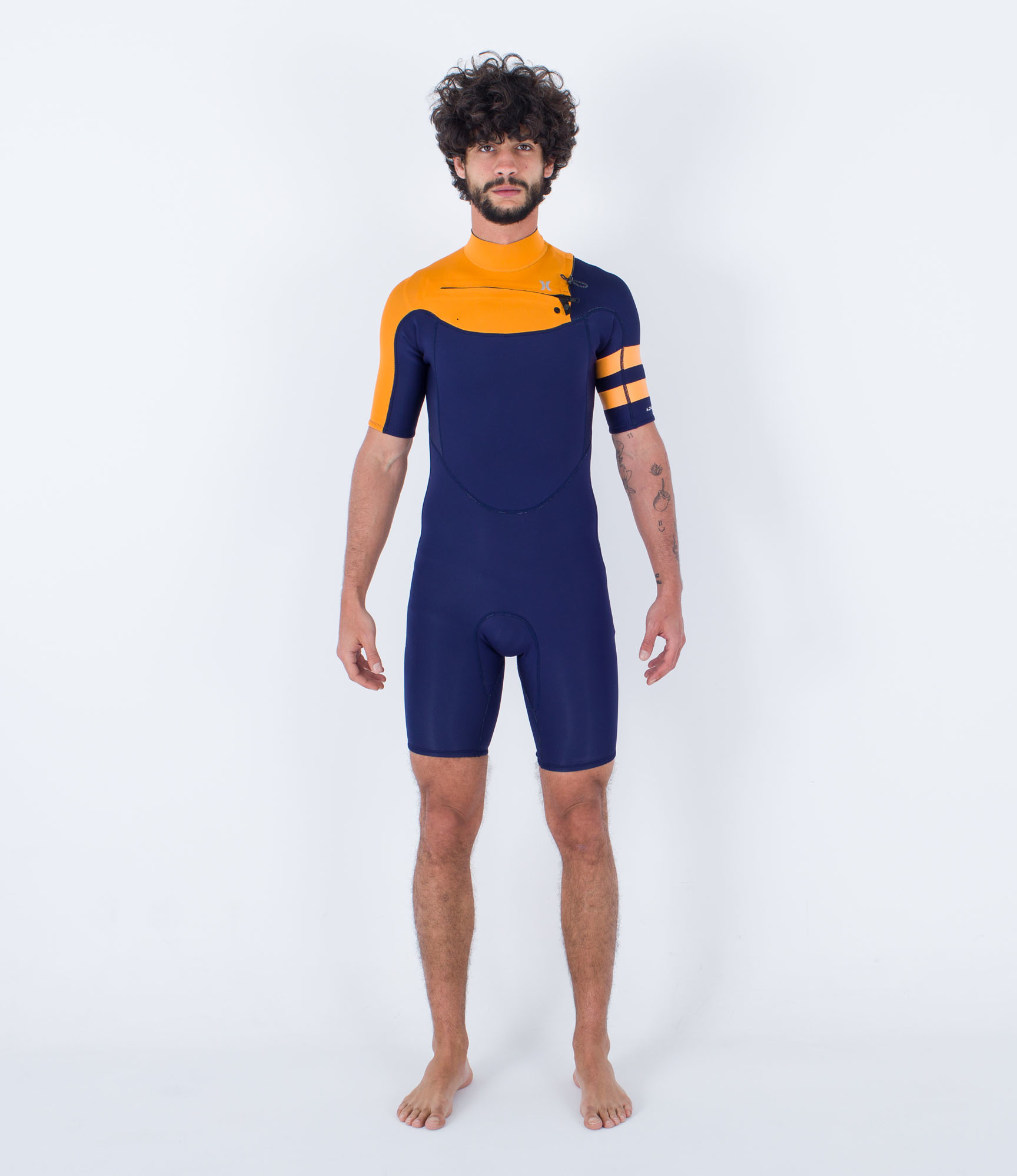 Advant 2/2 Springsuit Shorty Orange Blue Wetsuit 2023