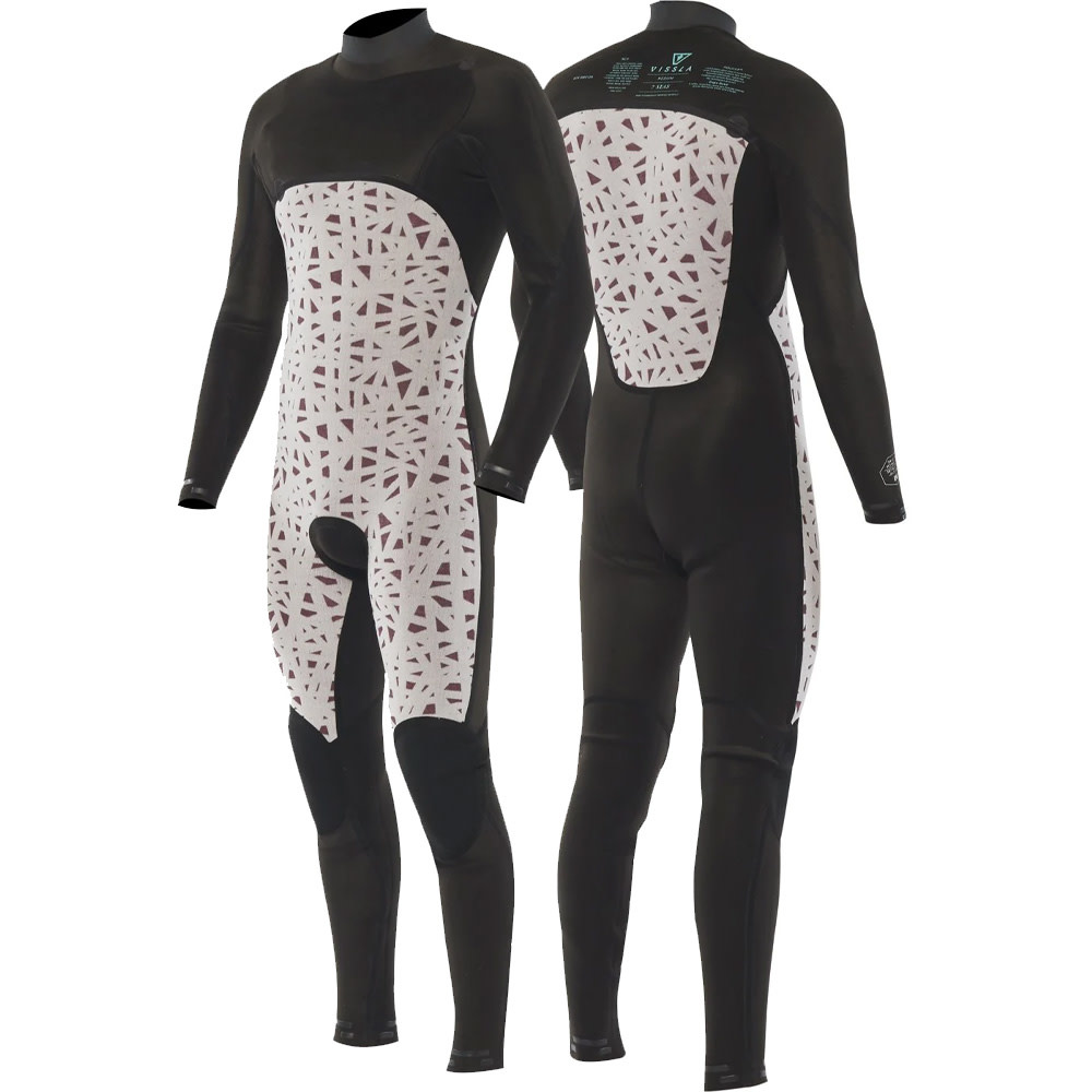 4/3 mm 7 Seas Chest Zip Full Wetsuit 2023 (Naval)