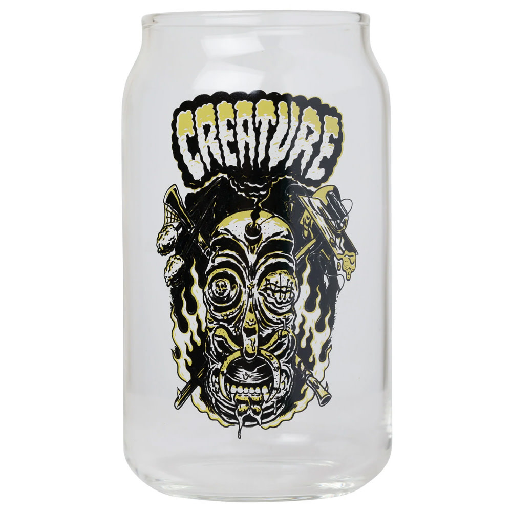 Carnevil Black Green Beer Glass 2023