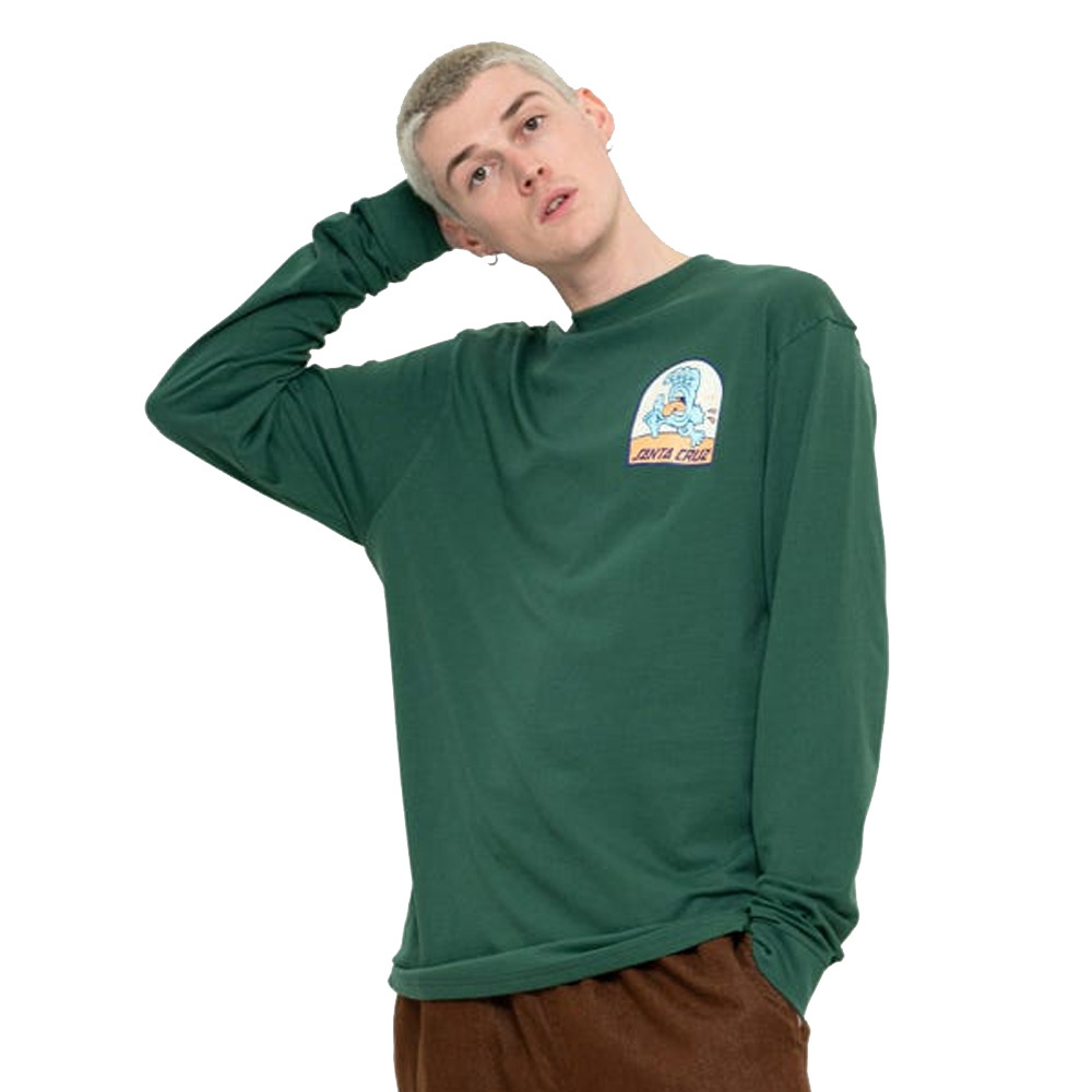 Beach Bum Scene Cedar LS T-Shirt