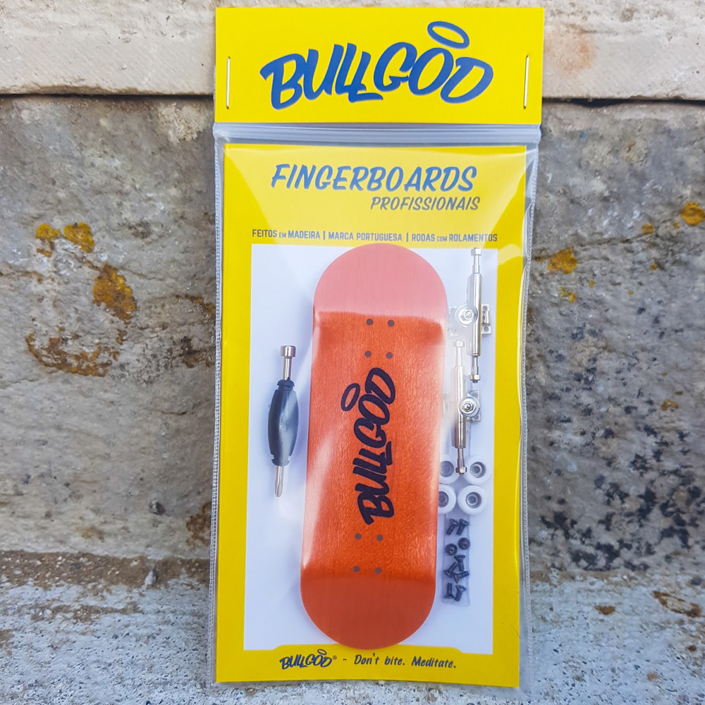 32mm OG Logo Orange Pro Fingerboard Complete 2023