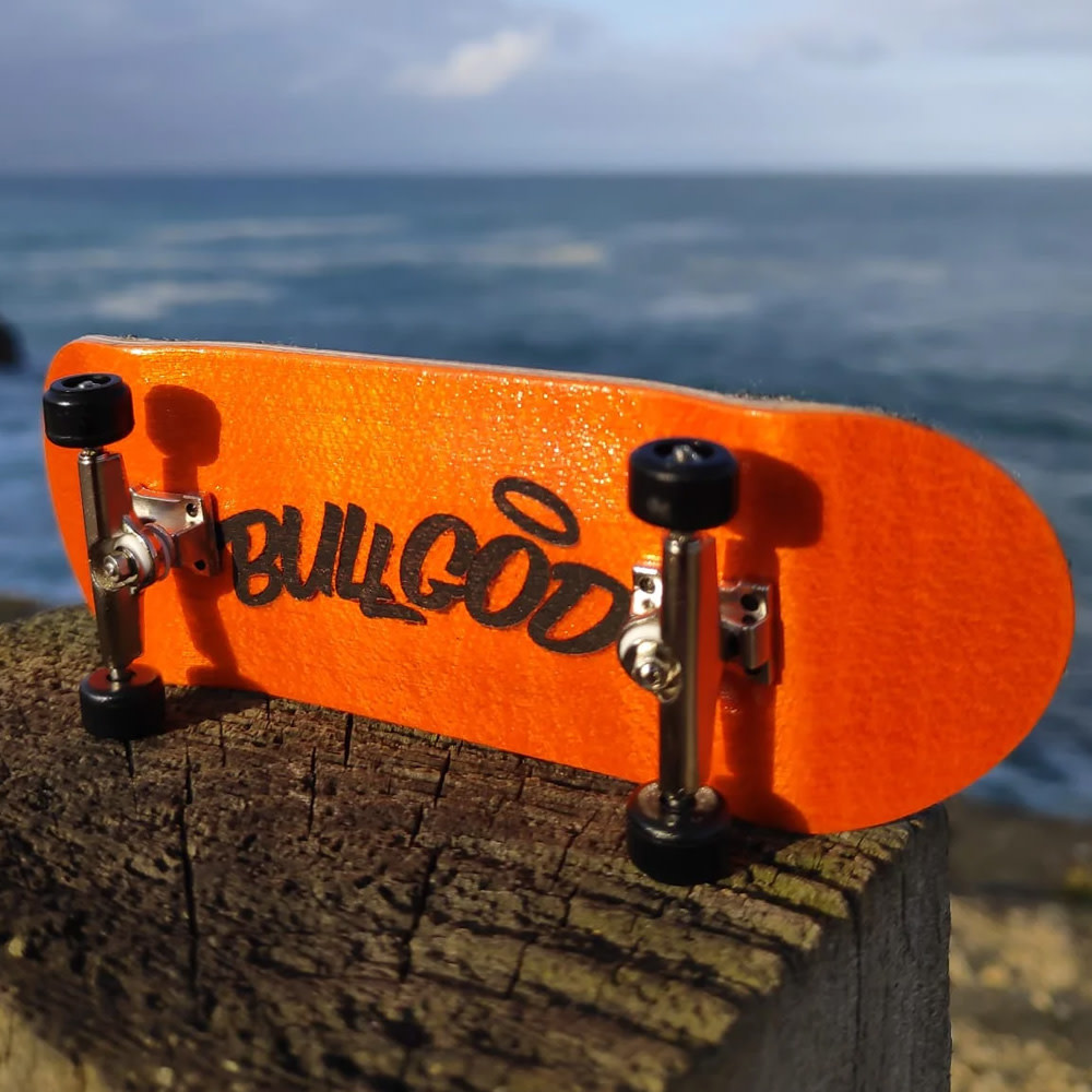 32mm OG Logo Orange Pro Fingerboard Complete 2023