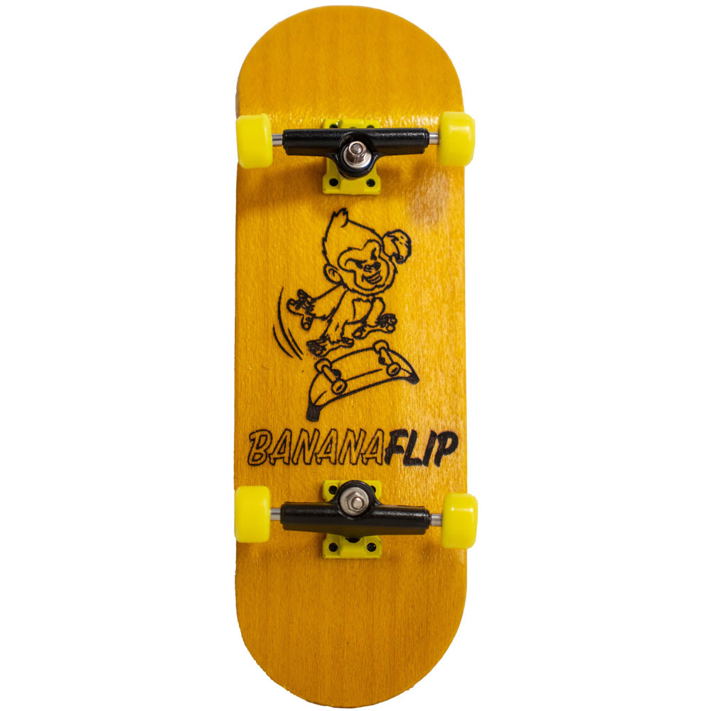 32mm Banana Flip Yellow Complete Pro Fingerboard 2023