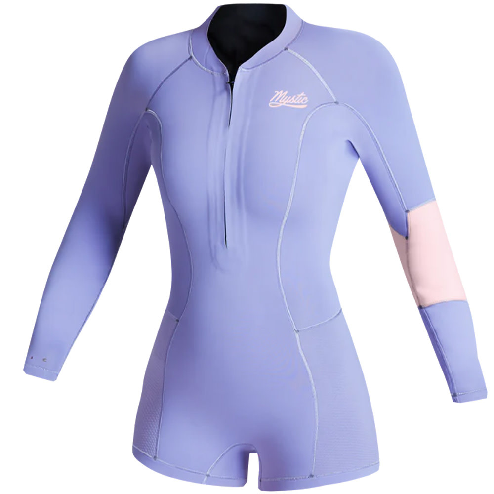2/2mm Lunar Longarm Shorty Frontzip Pastel Lilac Wetsuit 2023