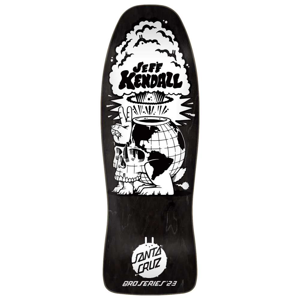 10.0" Kendall Friend Of the World Reissue Black Skateboard Deck 2023