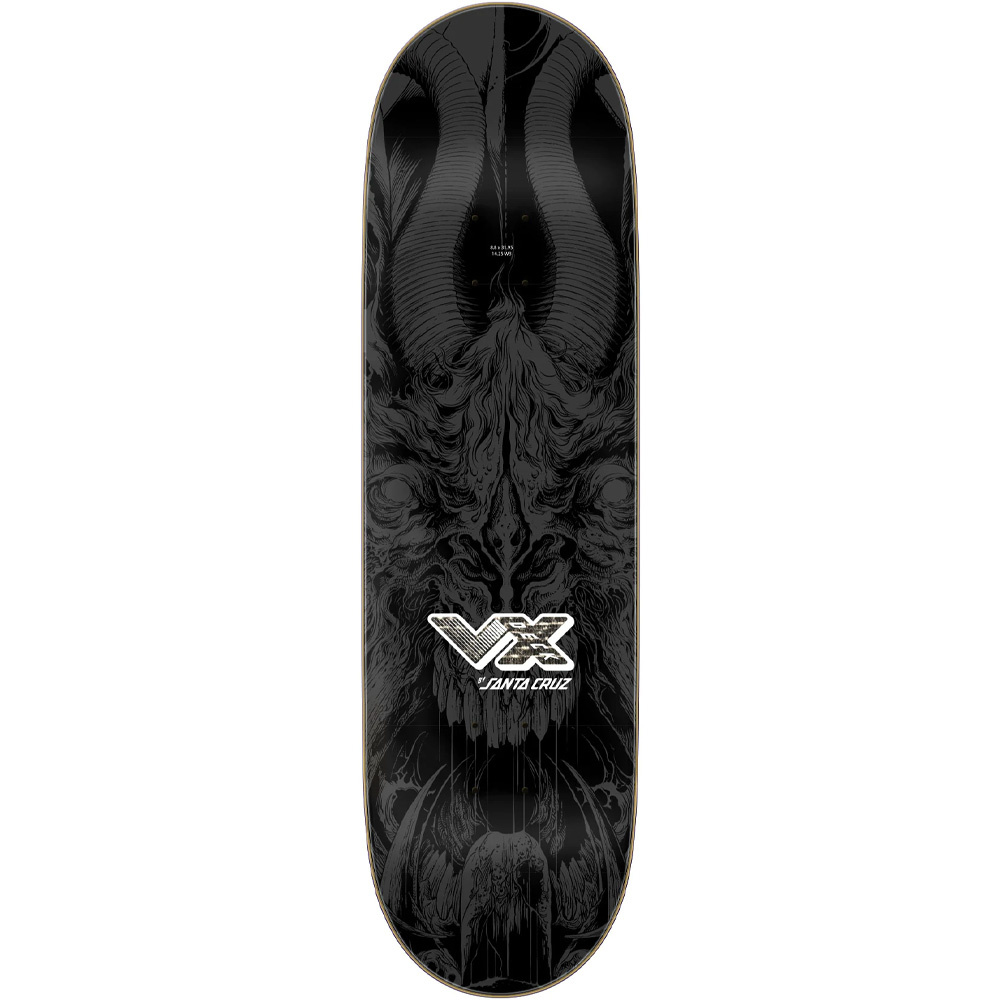 8.8" Winkowski Primeval VX Black Brown Skateboard Deck 2023