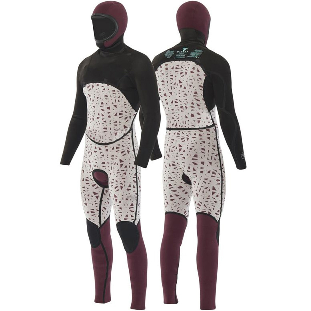 5/4mm High Seas II Full Hooded Chest Zip Charcoal Wetsuit