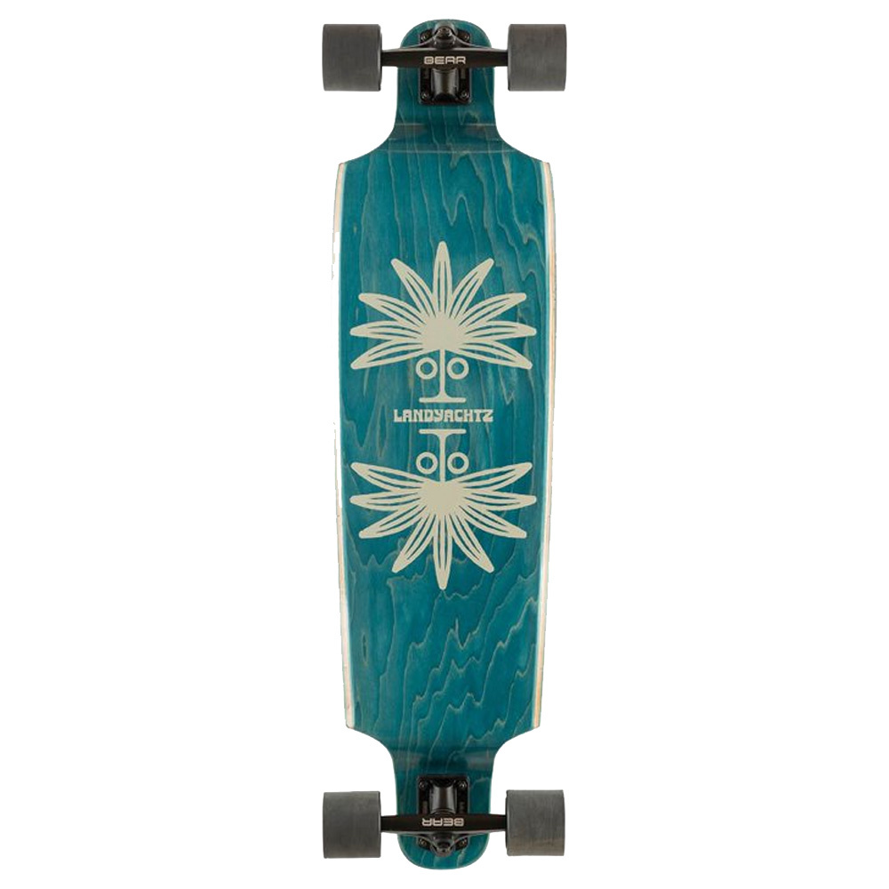 37" Top Cat Palm Drop Longboard Complete 2023