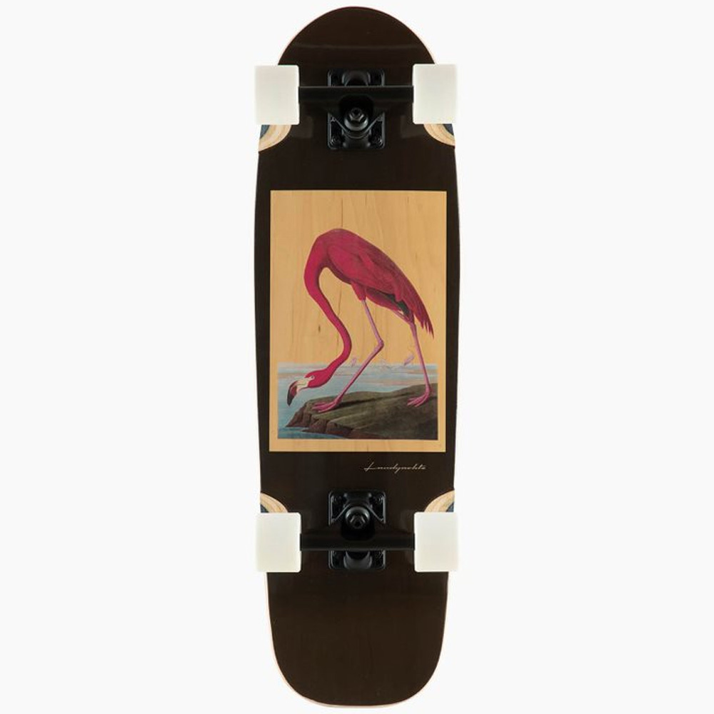 28.5" Dinghy Flamingo Cruiser Skateboard Complete 2023