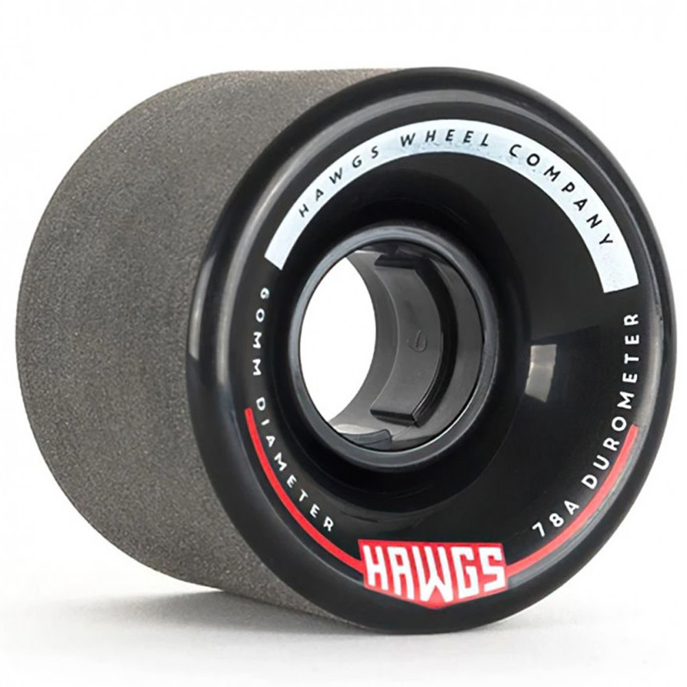 60mm 78A Chubby Black Longboard Wheels 2023