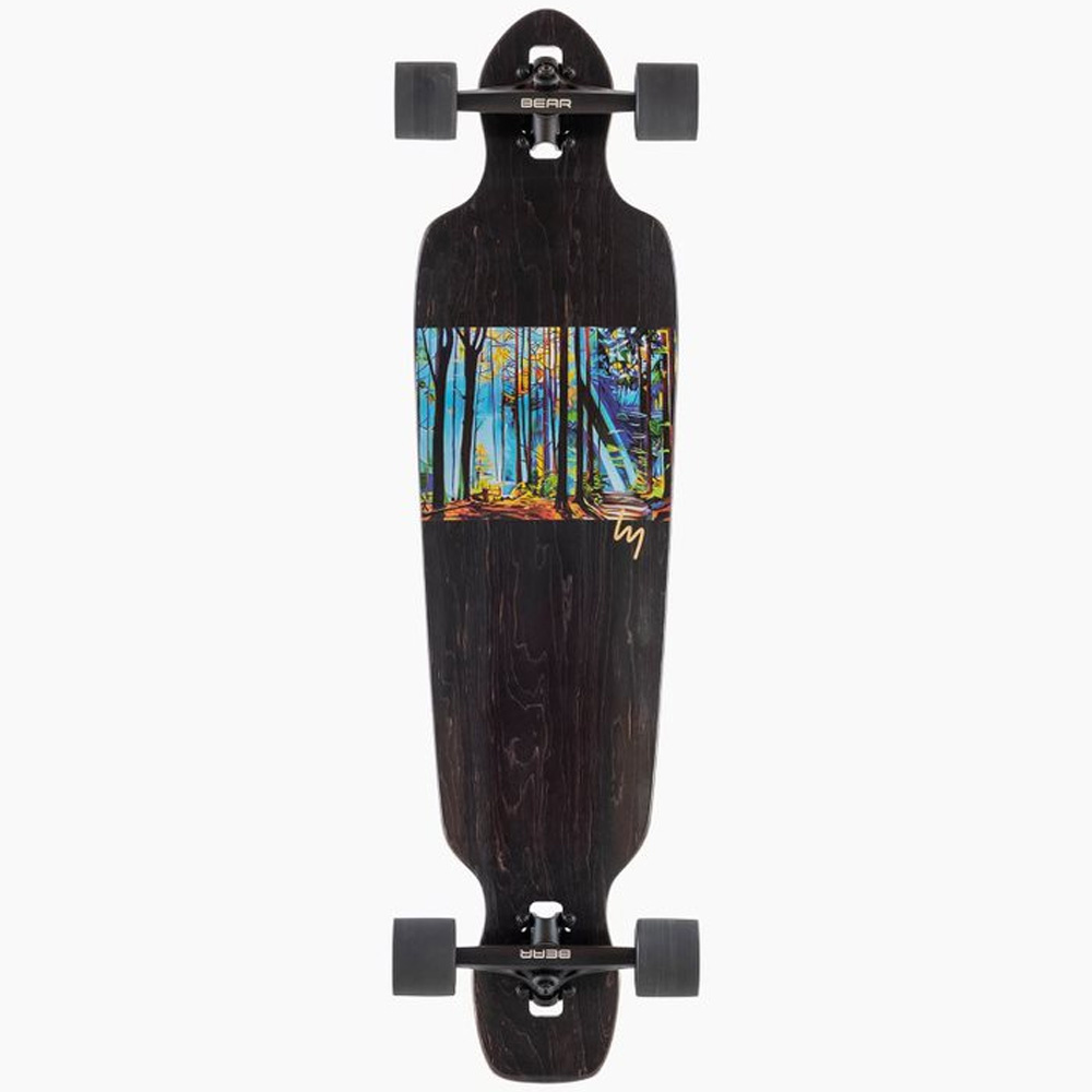 38" Battle Axe Forrest Drop Through Longboard Complete 2023