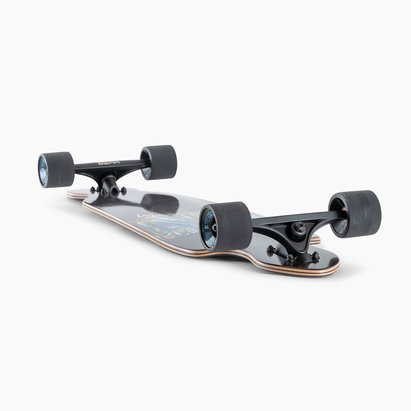 38" Battle Axe Forrest Drop Through Longboard Complete 2023