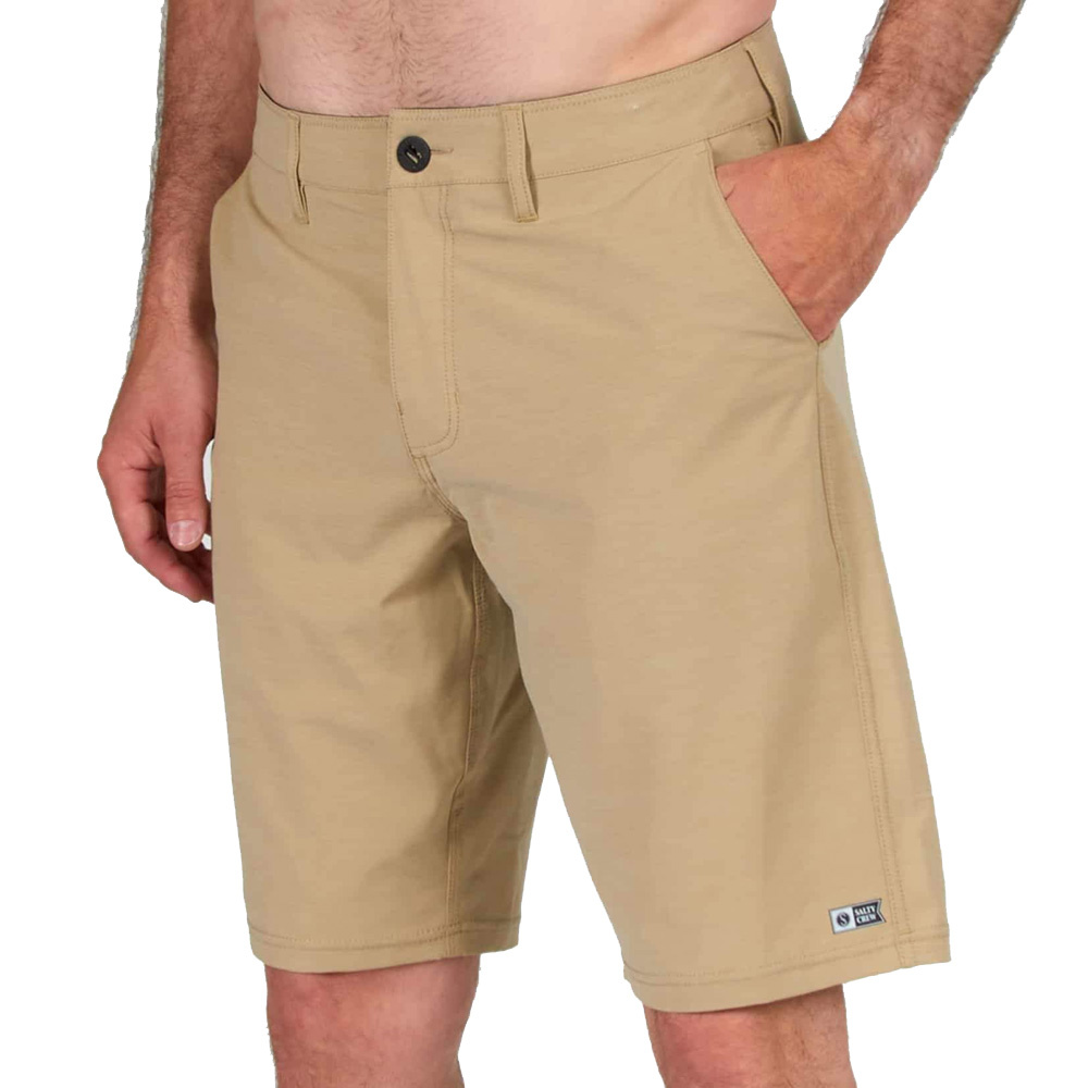 21" Drifter 2 Solid Khaki Hybrid Short 2023