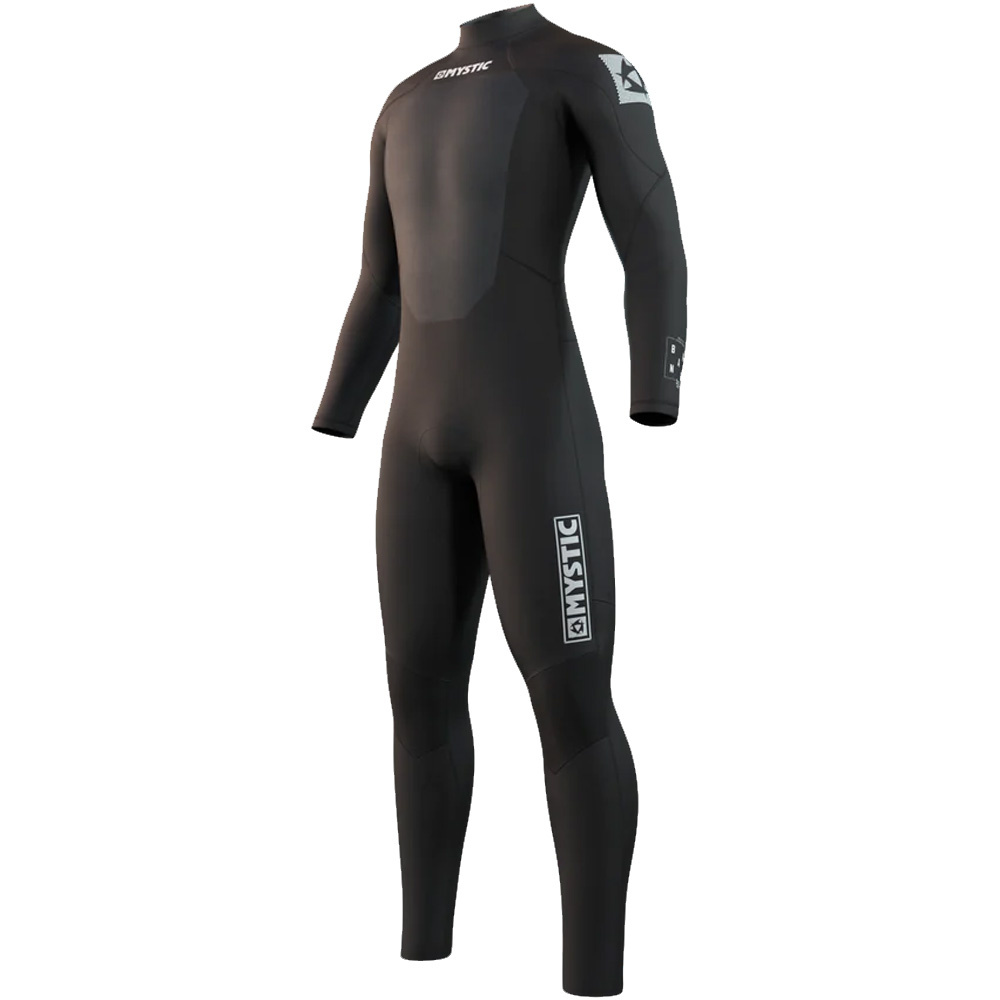 3/2mm Black Fullsuit Backzip Wetsuit