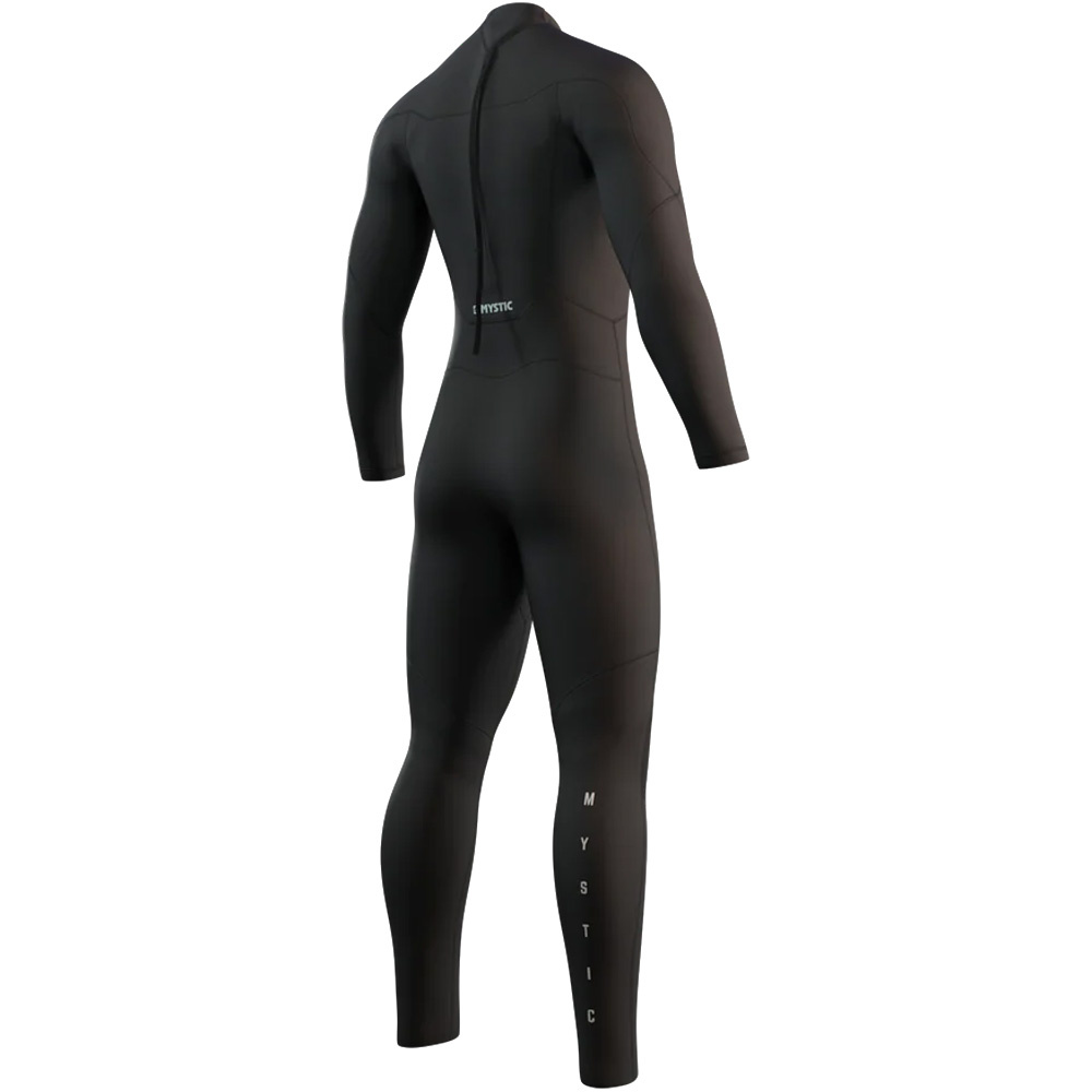 3/2mm Black Fullsuit Backzip Wetsuit