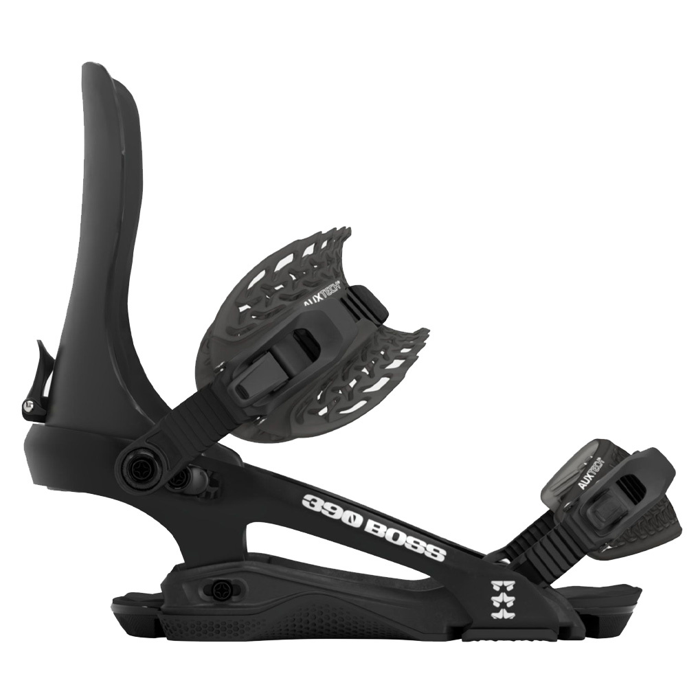 390 Boss Black Snowboard Binding 2024