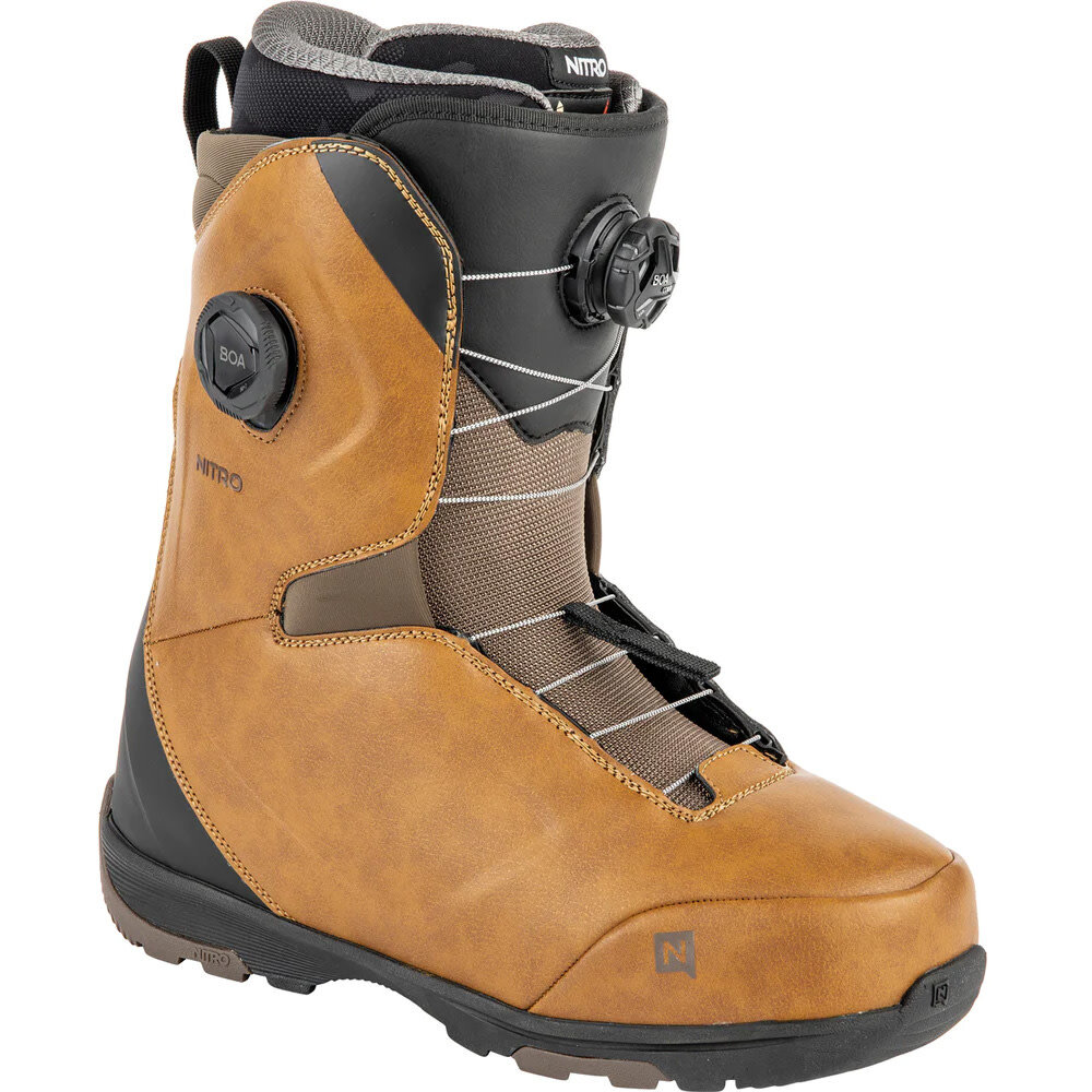 Club BOA Brown Snowboard Boots 2024 WestSite Gent