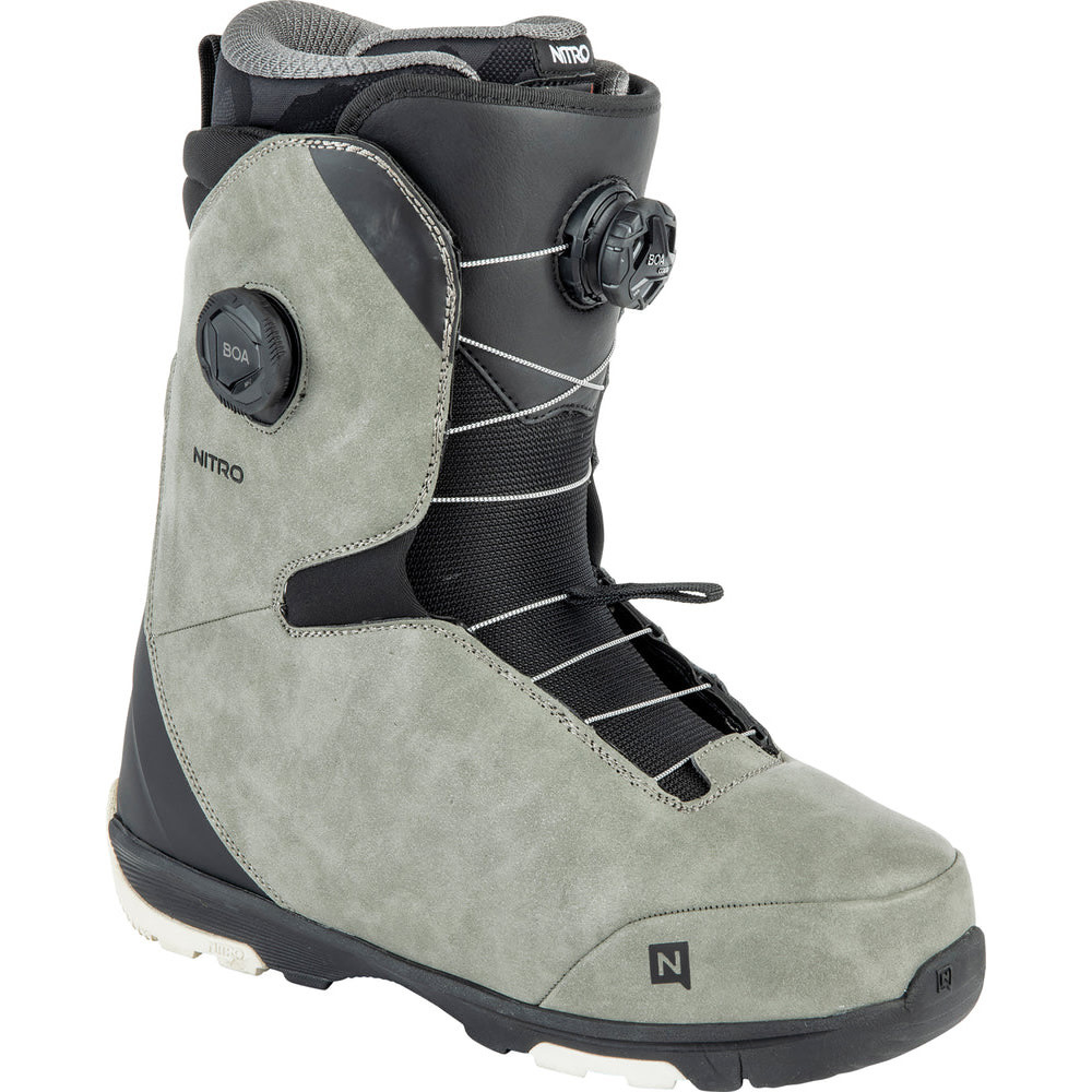 Club BOA Grey Black Snowboard Boots 2024