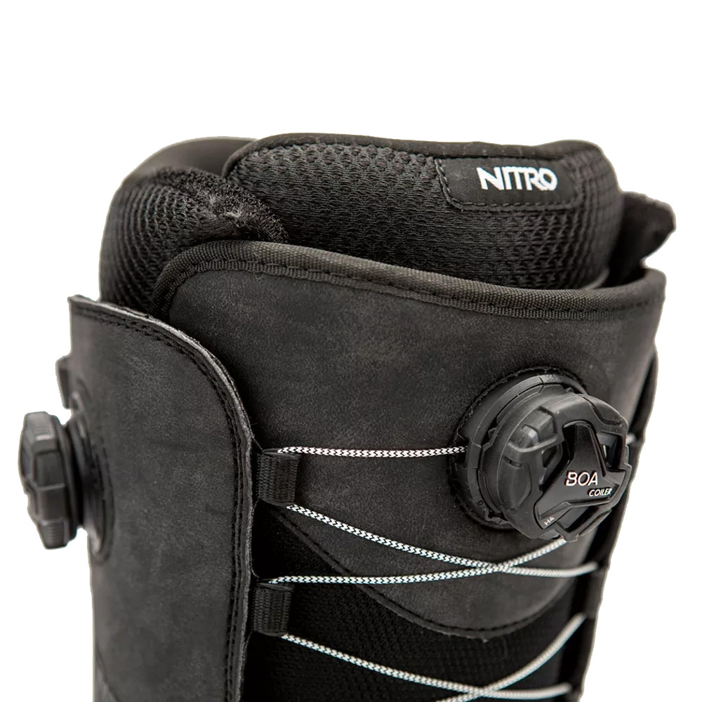 Chase BOA Black Snowboard Boots 2024