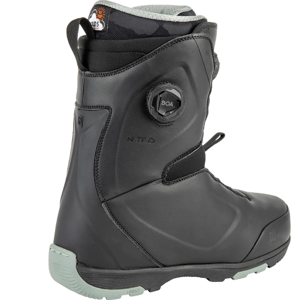 Club BOA Black Snowboard Boots 2024