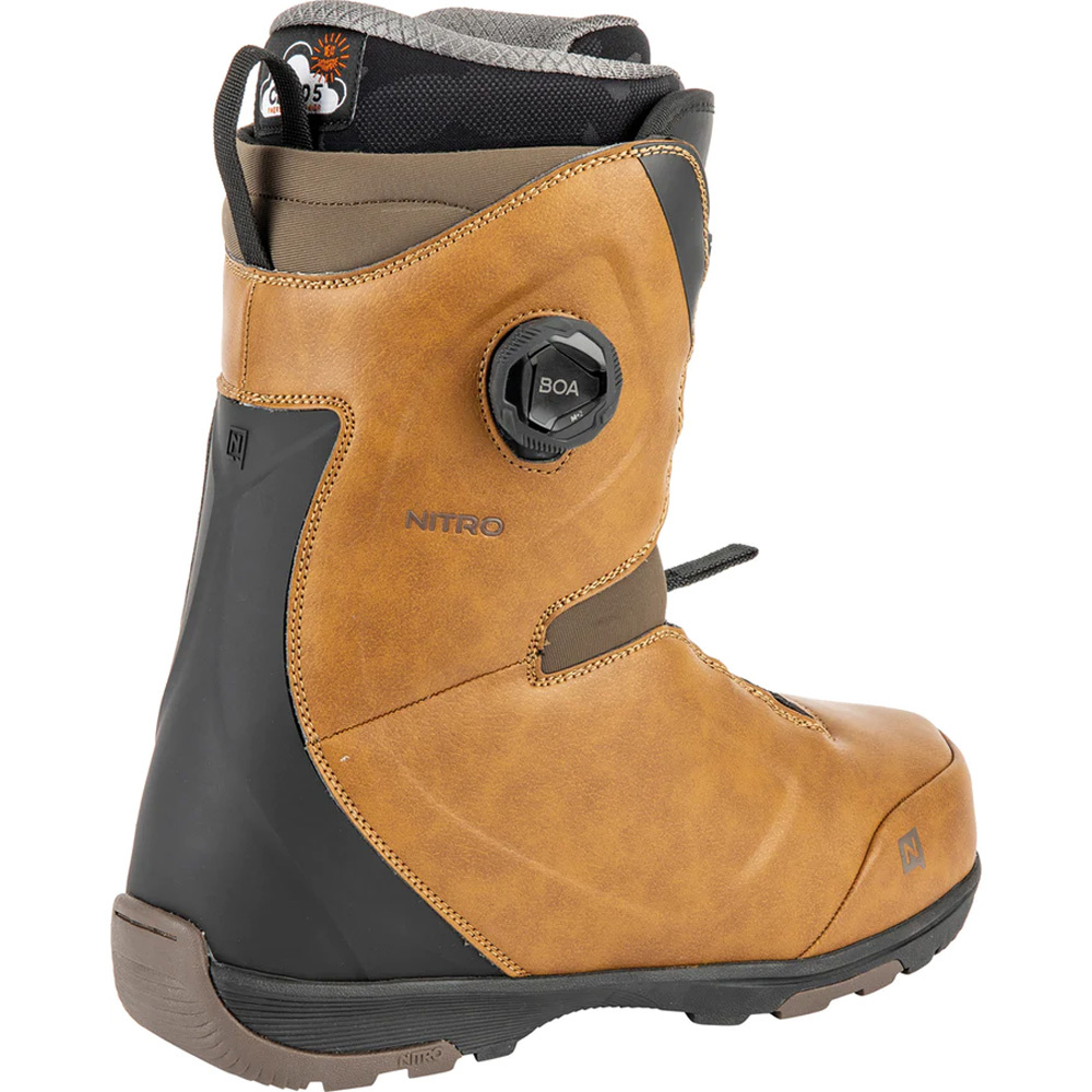 Club BOA Brown Snowboard Boots 2024