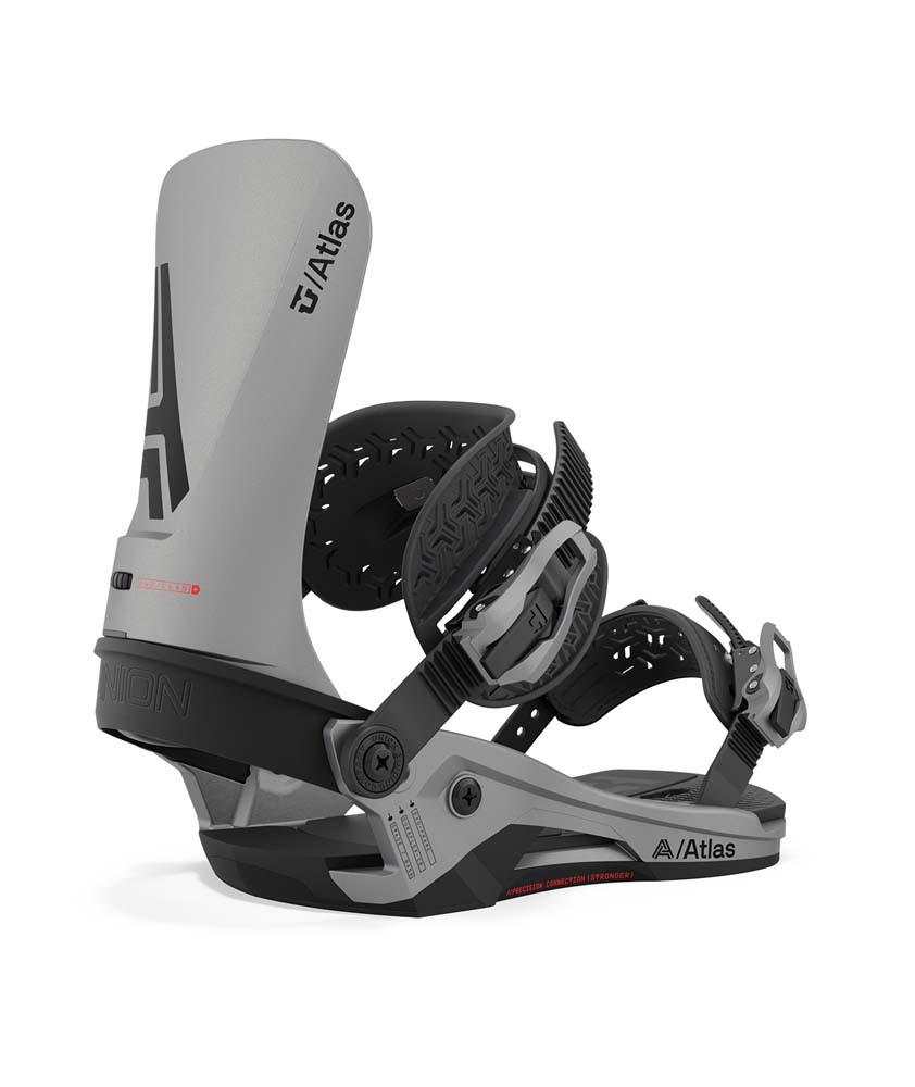 Atlas Metallic Silver Snowboard Binding 2024