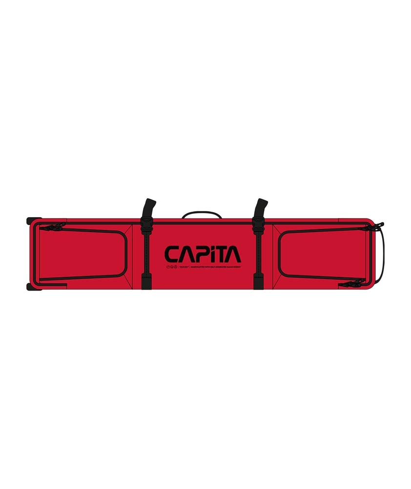 Travel Wheeled Board Bag Red Snowboard Bag 2024 WestSite Gent