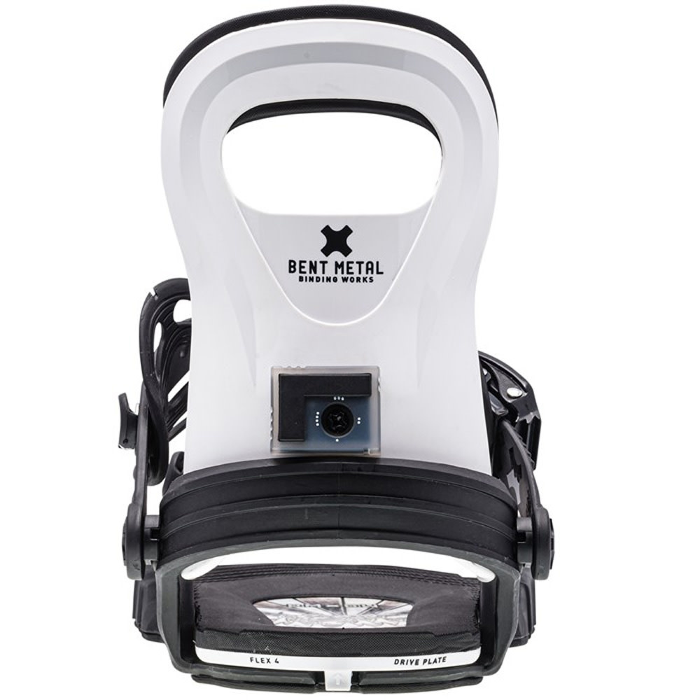 BMX Black White Kids Snowboard Binding 2024
