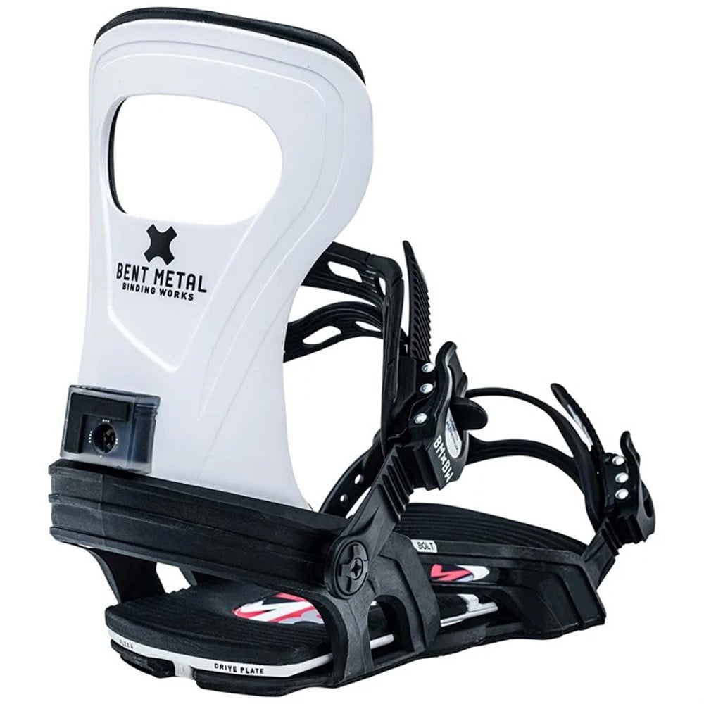 Bolt White Snowboard Binding 2024