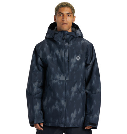 Basis Print Black Tree Runs Snowboard Jacket 2024
