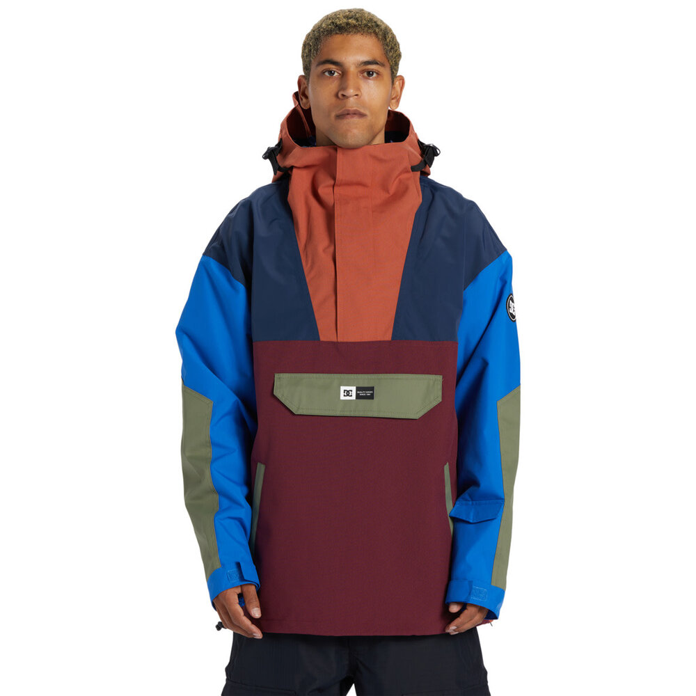 DC 43 Anorak Pullover Repurpose Snowboard Jacket 2024 - West