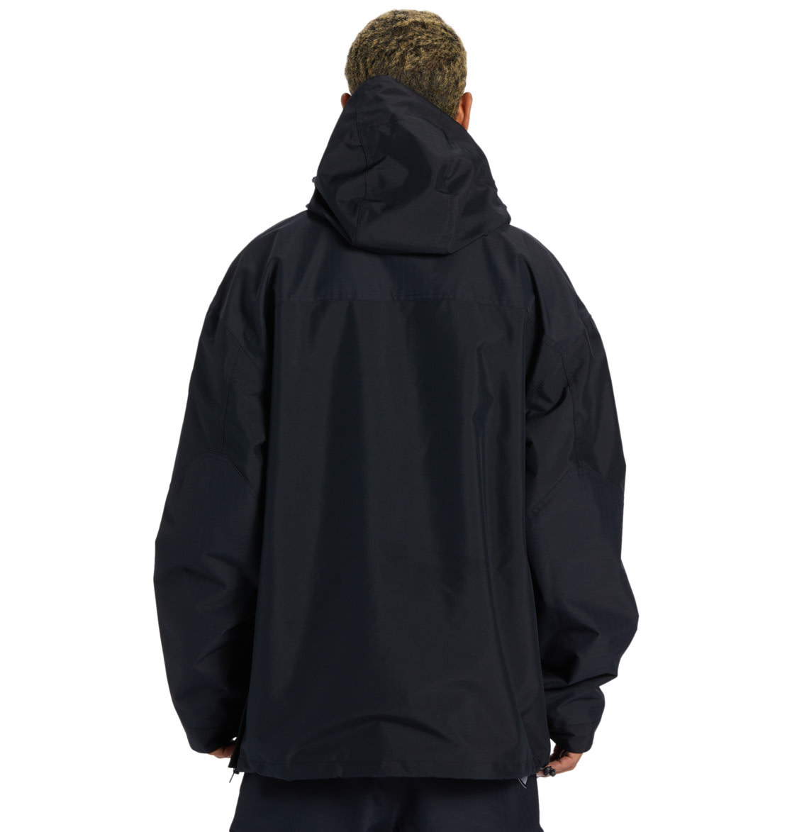 DC 43 Anorak Pullover Black Snowboard Jacket 2024