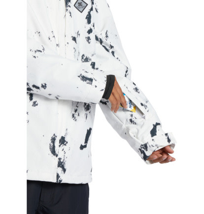 Basis Print Snow Camo Snowboard Jacket 2024