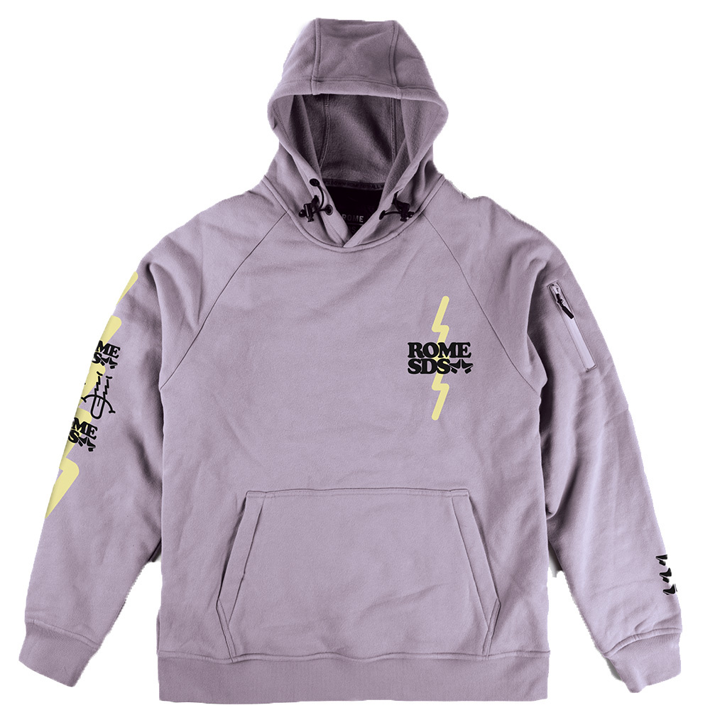 Riding Snowboard Hoodie Artifact Violet 2024 WestSite Gent