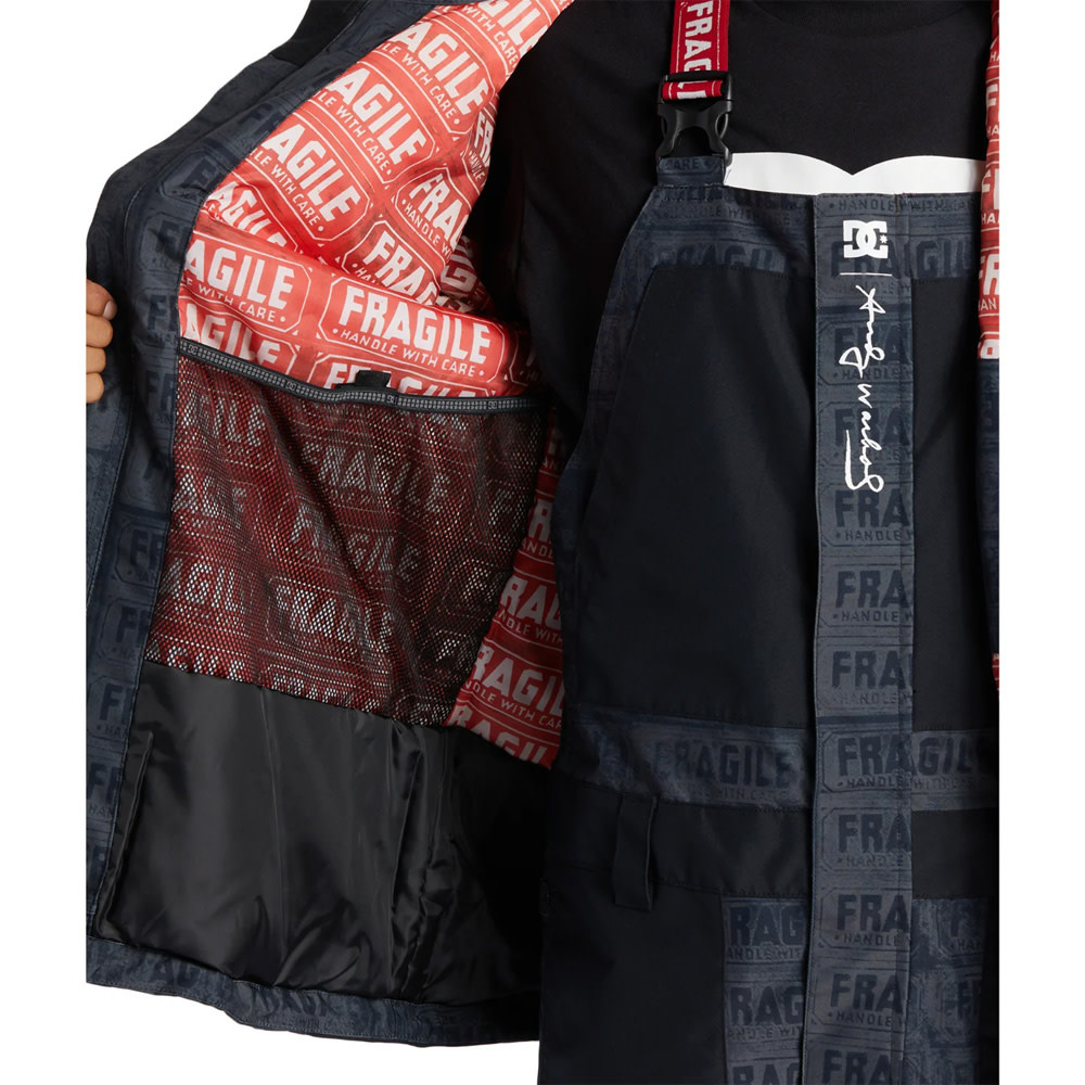 Andy Warhol Basis Jacket Black Fragile Snowboard Jacket 2024