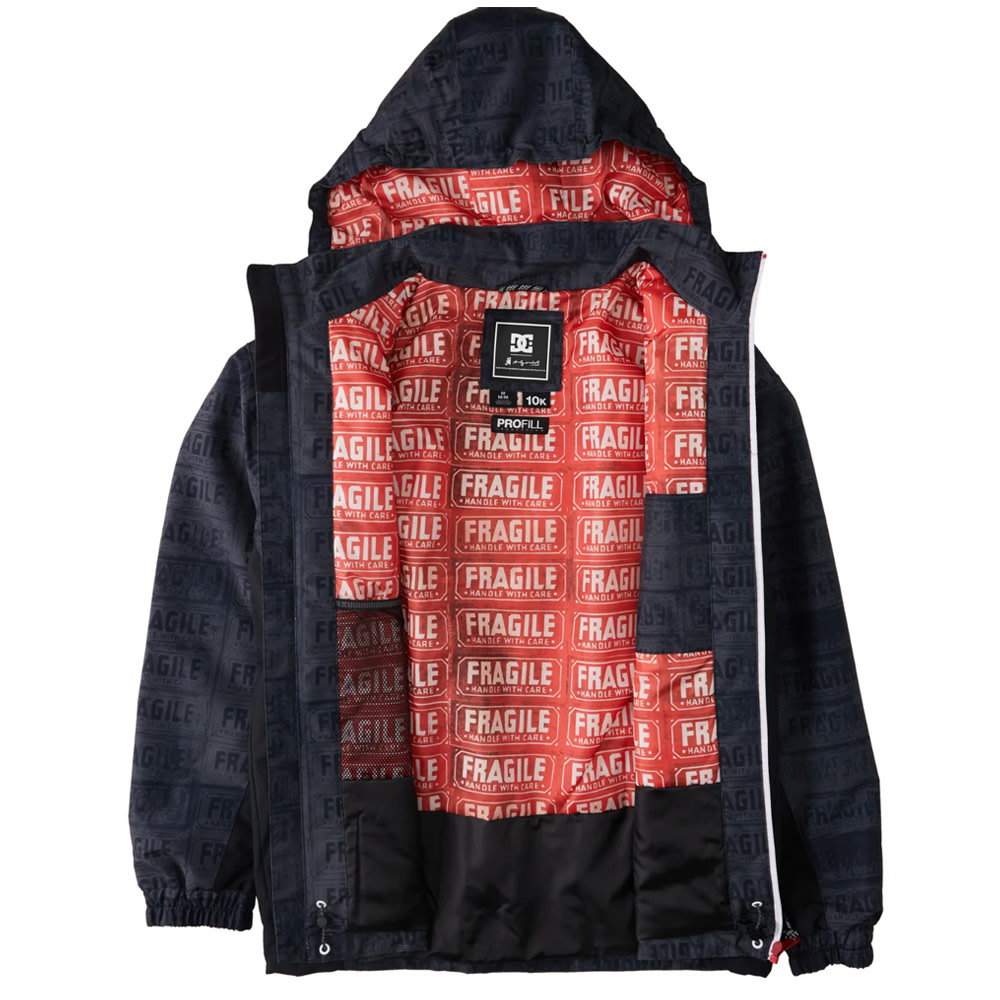 Andy Warhol Basis Jacket Black Fragile Snowboard Jacket 2024