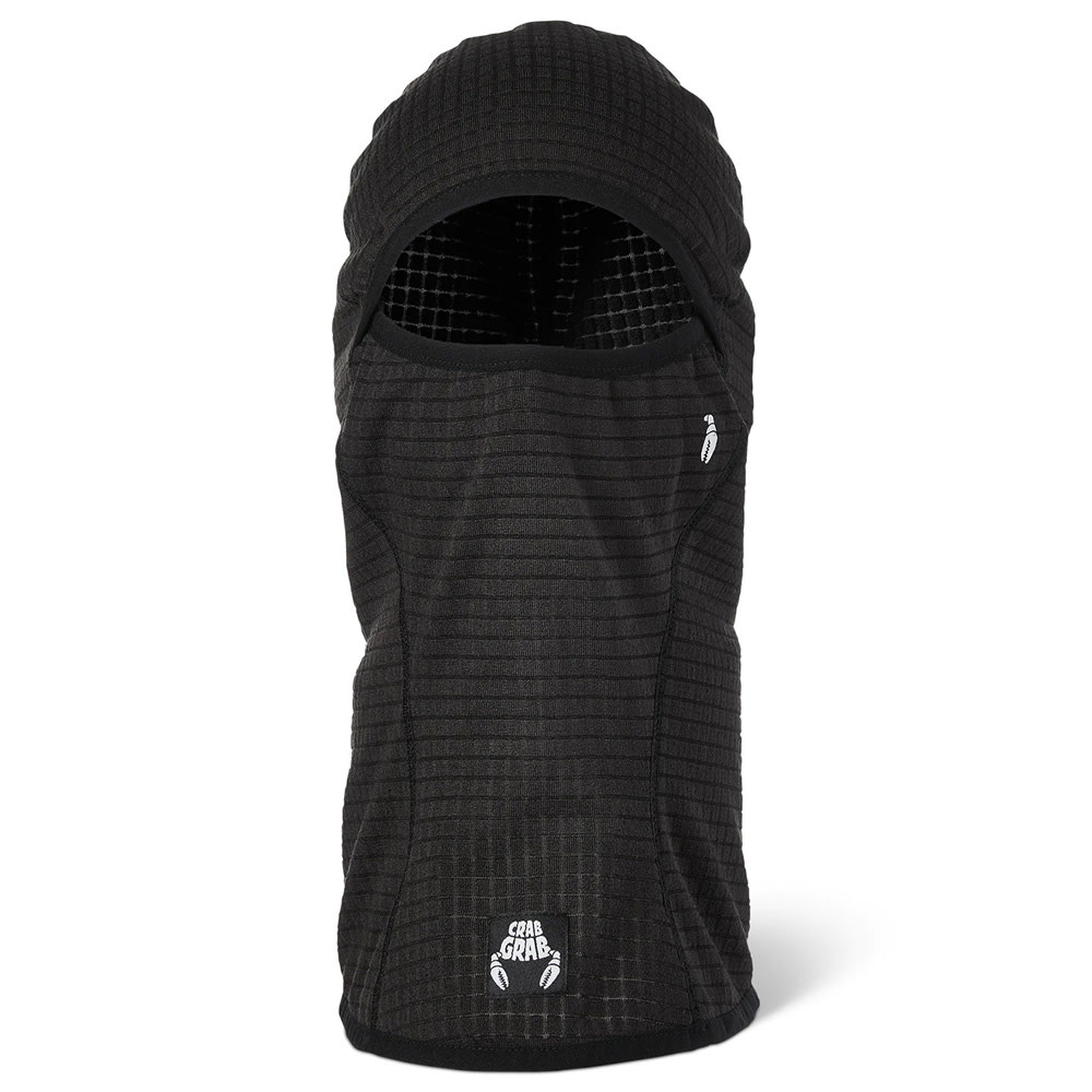 Clawva Black Waffle Snowboard Facemask