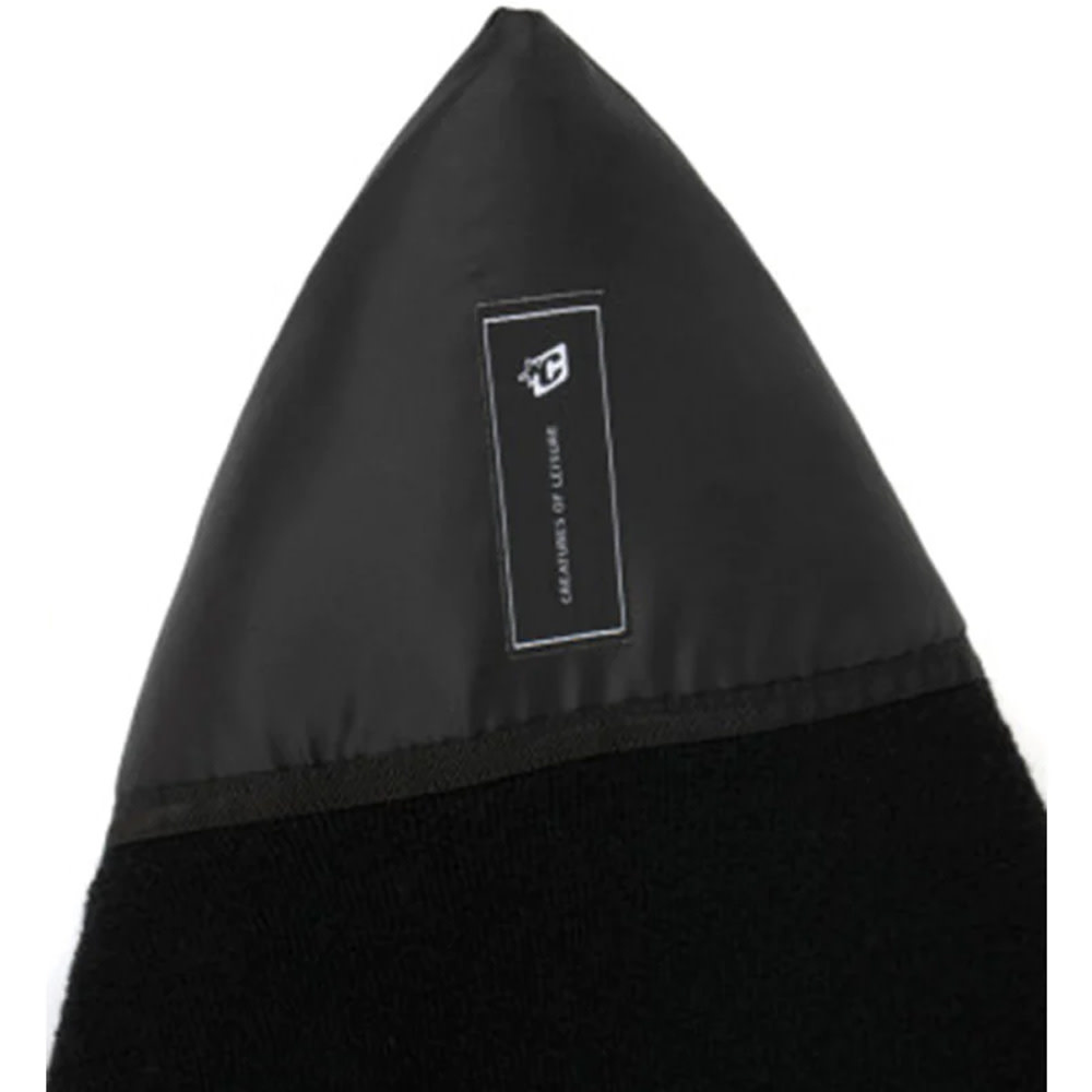 6'3" Shortboard Icon Black Surfboard Sox