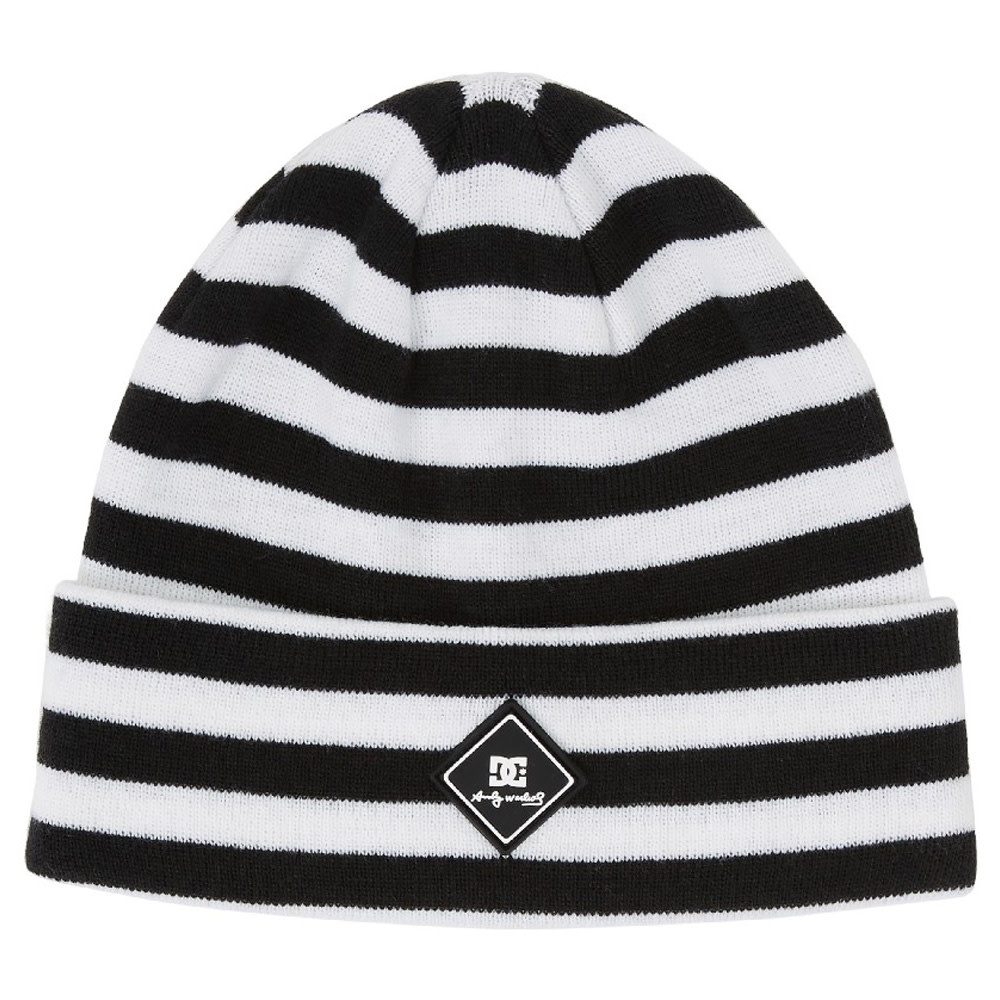 AW Label Black/White Beanie
