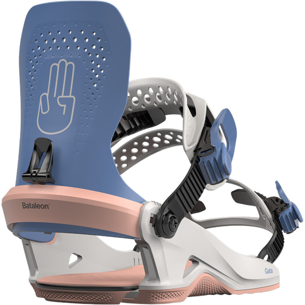 Gata Lavender/Glacier Gray 2024 Womens Snowboard Binding WestSite