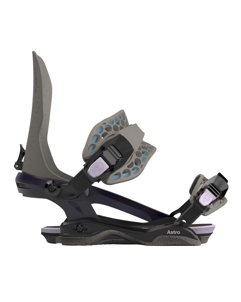 Astro AsymWrap Plum 2024 Snowboard Binding