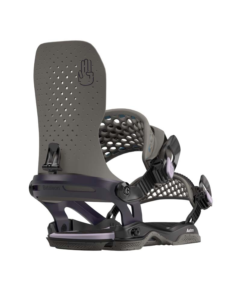 Astro AsymWrap Plum 2024 Snowboard Binding