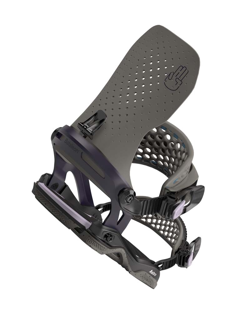 Astro AsymWrap Plum 2024 Snowboard Binding