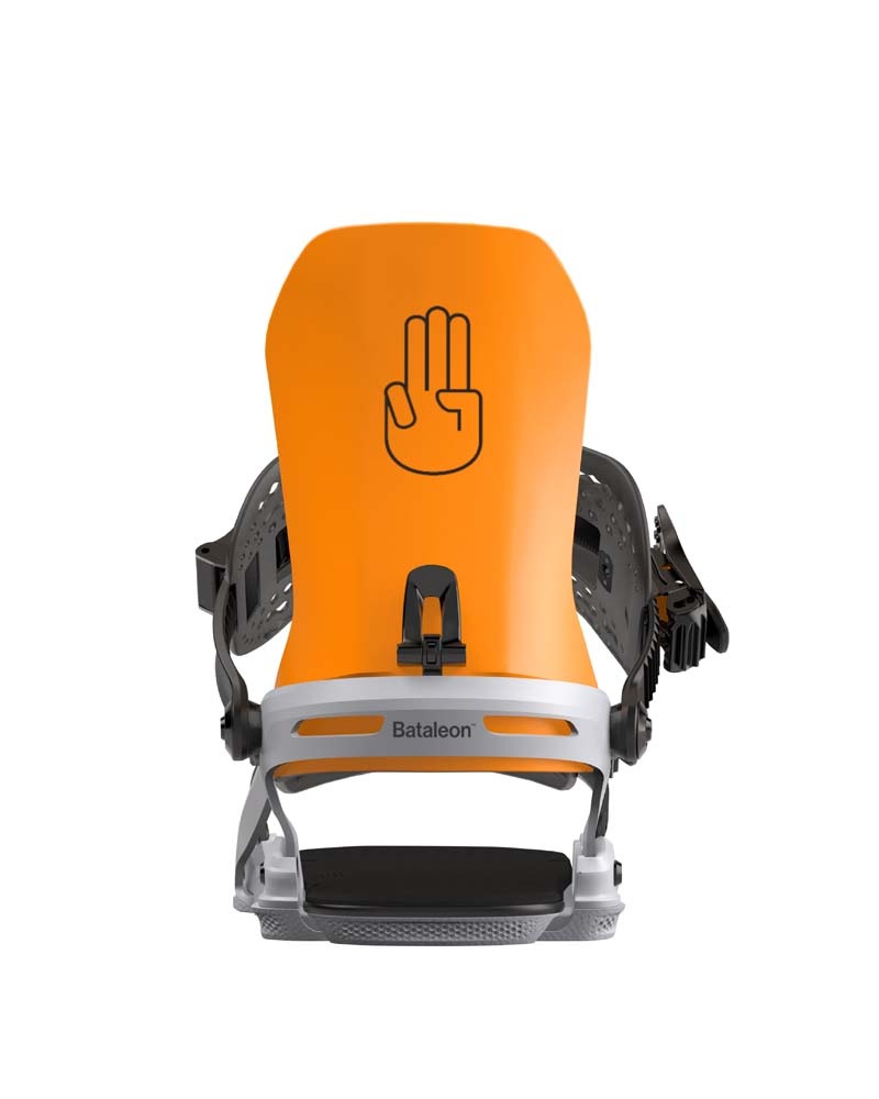 Chaos Neon Orange/Glacier Gray 2024 Snowboard Binding