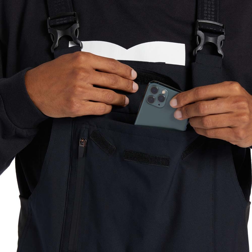 Brigade 45K Black Snowboard Bib Pant